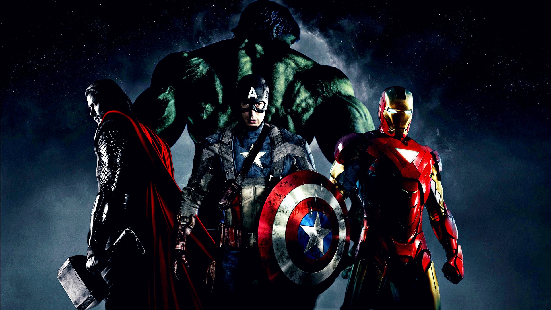 hulk,  comic, Character , Iron, Man, Thor, Captain, America, Chris, Evans, Chris, Hemsworth, The, Avengers,  movie Wallpaper