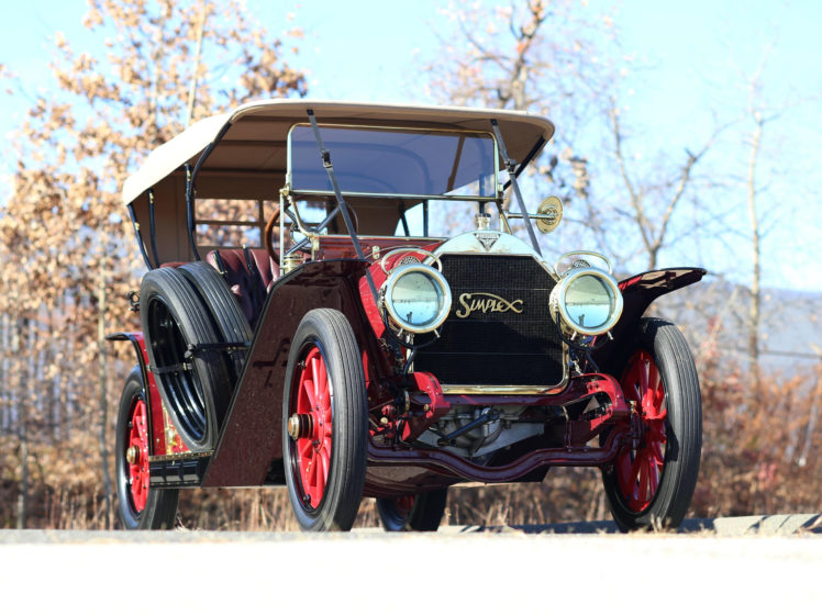 1910, Simplex, Model 50, Touring, Holbrook, Retro HD Wallpaper Desktop Background