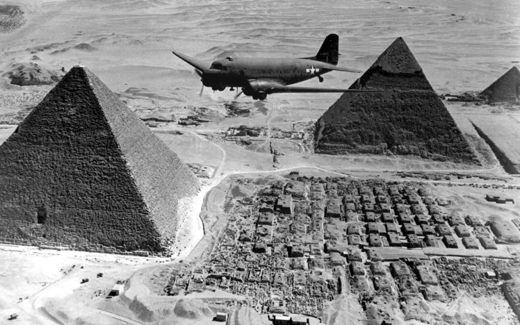 airplanes, Egypt, Pyramids, Great, Pyramid, Of, Giza HD Wallpaper Desktop Background