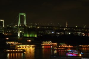 japan, Tokyo, Cityscapes, Architecture, Rainbow, Bridge