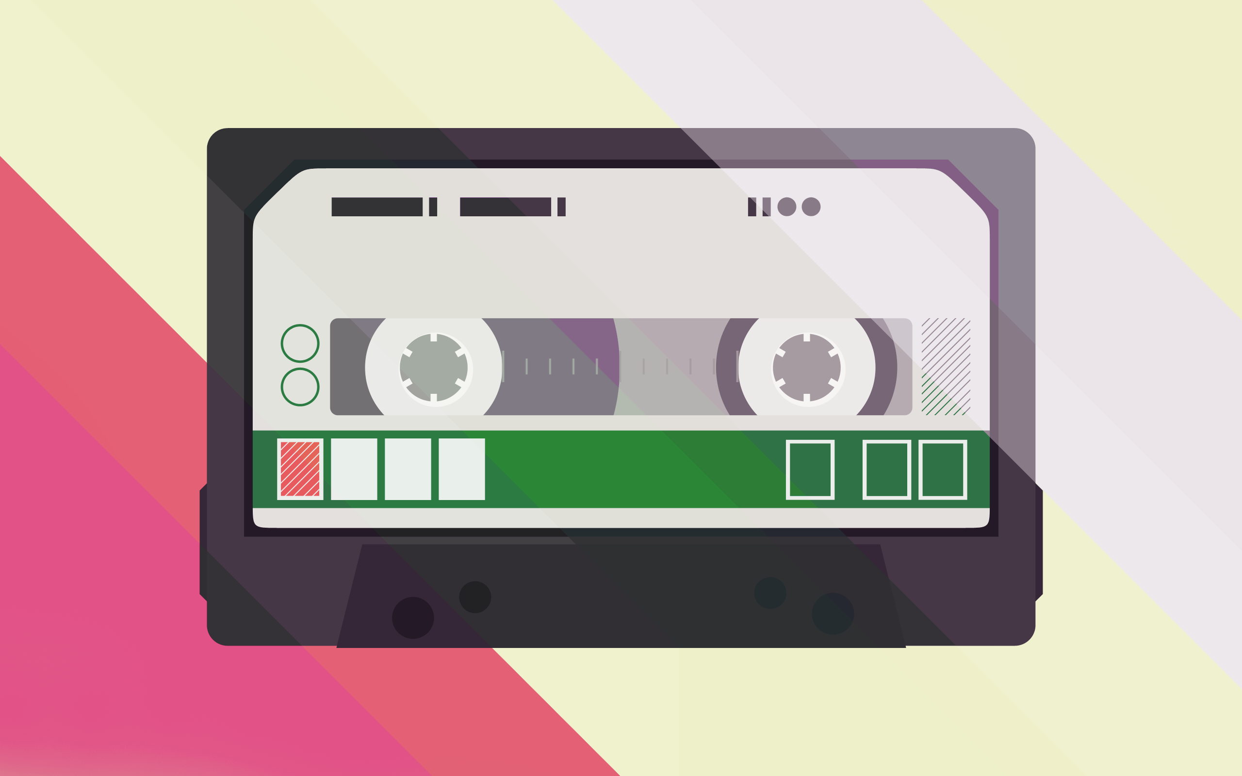 music, Cassette Wallpaper