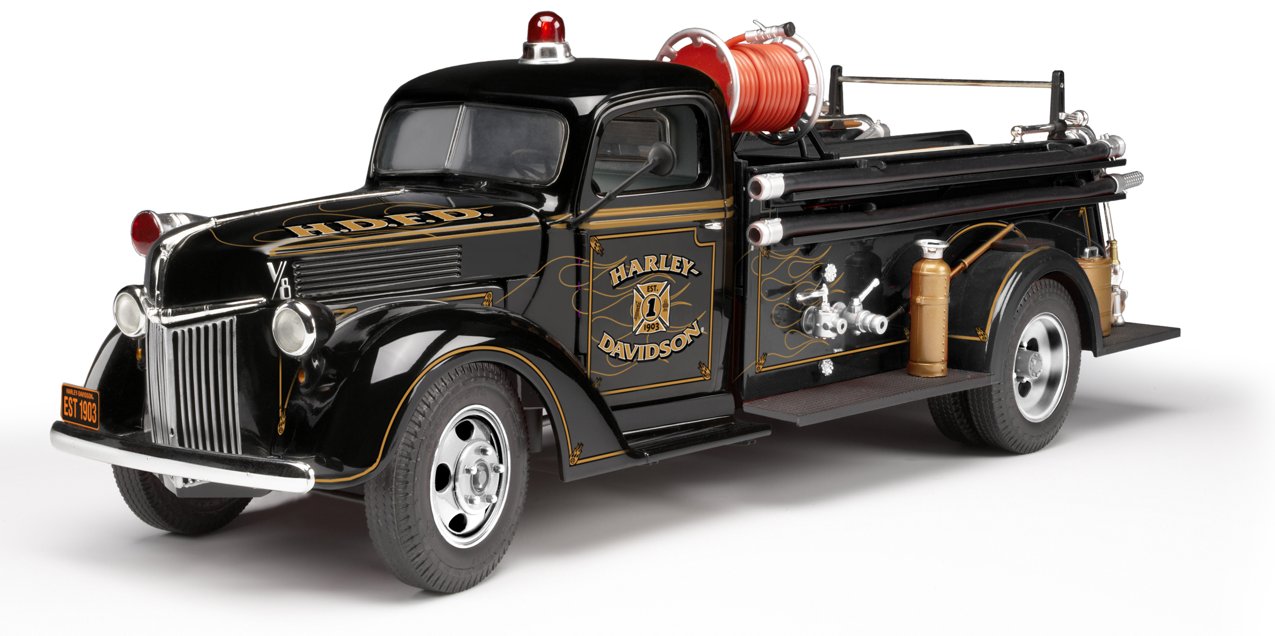 1946, Chevrolet, Firetruck, Emergency, Retro, Harley, Davidson Wallpaper