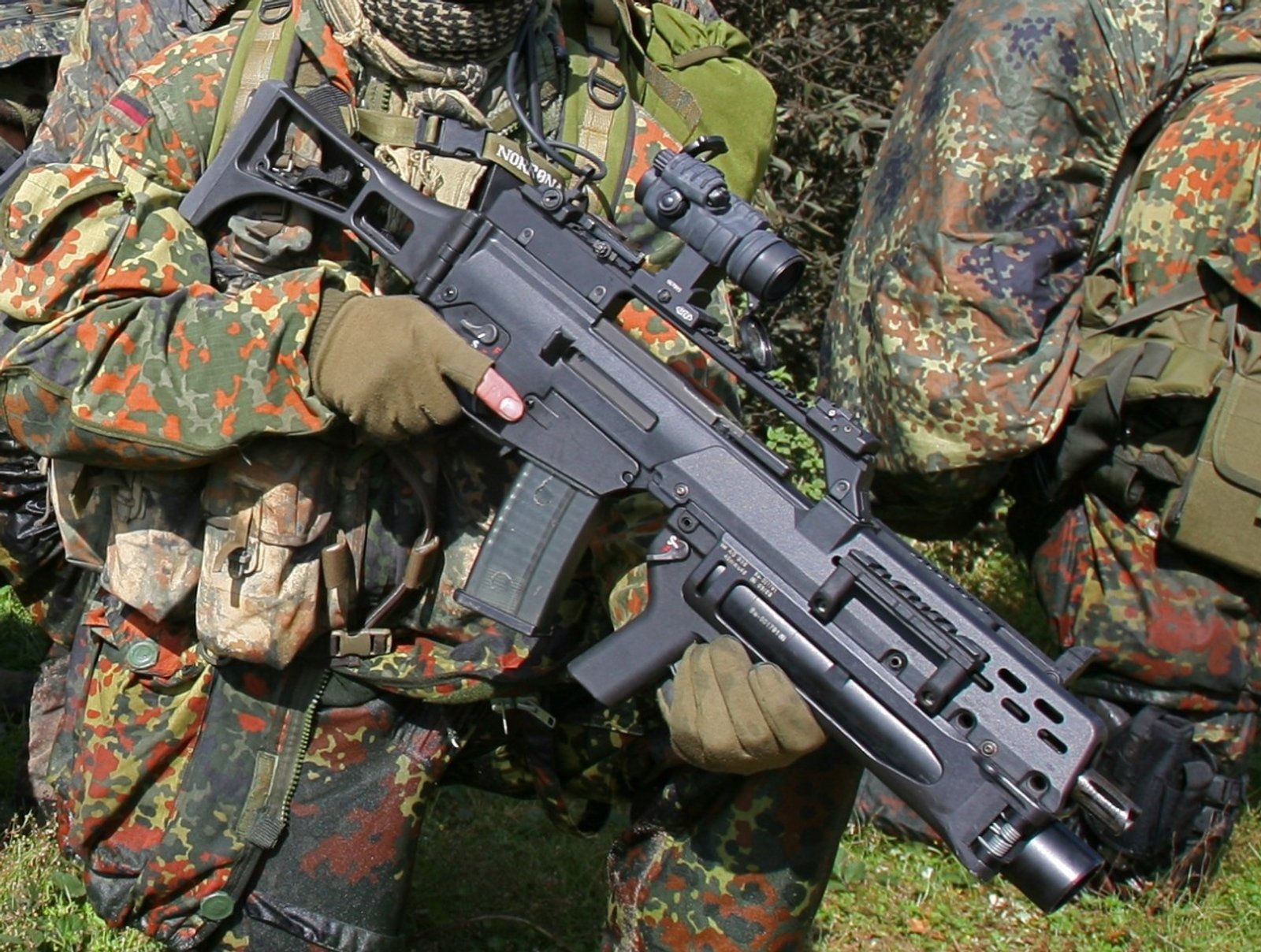 heckler, And, Koch, G36, Weapon, Gun, Military, Rifle, Soldier Wallpaper