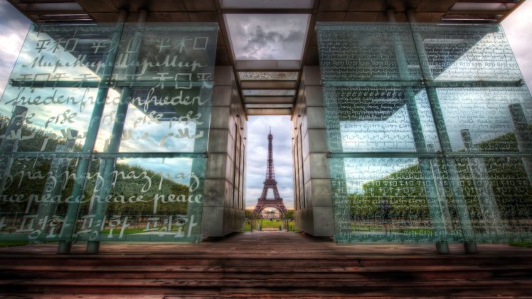 eiffel, Tower, Paris, Glass, Monument HD Wallpaper Desktop Background