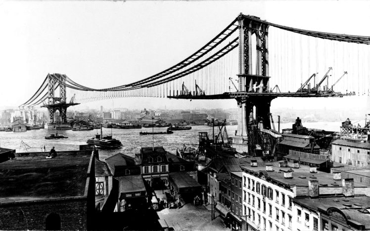 cityscapes, Skylines, Brooklyn, Bridge HD Wallpaper Desktop Background
