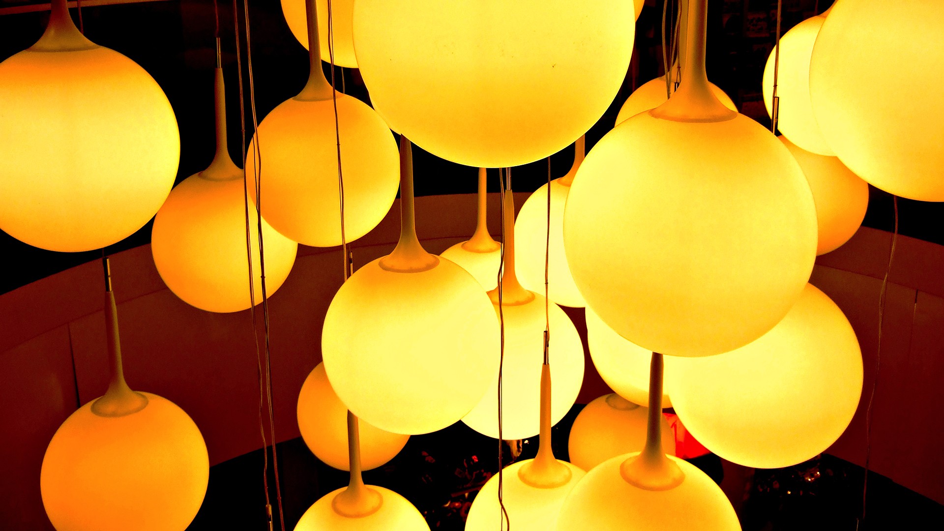 lamp, Light, Lights, Design, Bokeh, Bulb Wallpaper