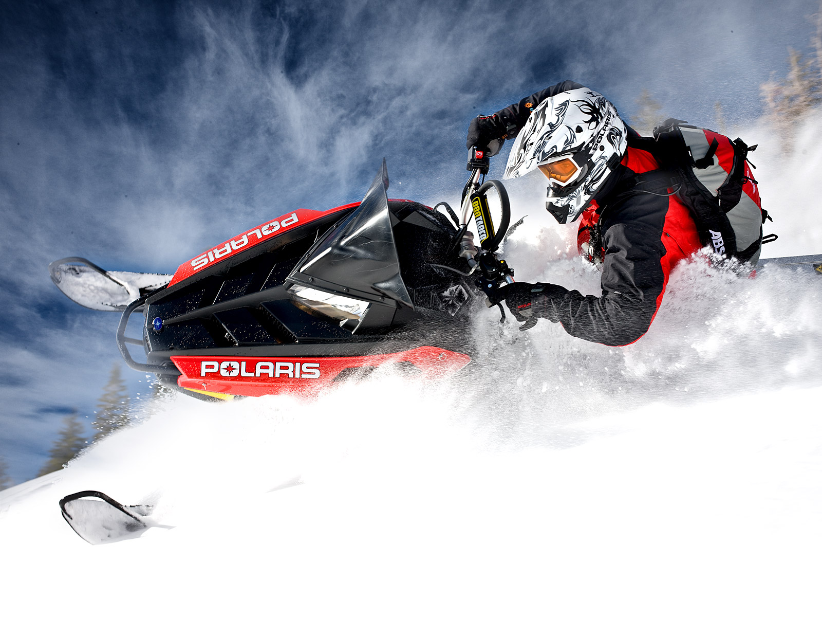 polaris, Pro, Rmk, Snowmobile, Winter, Sled, Snow Wallpaper