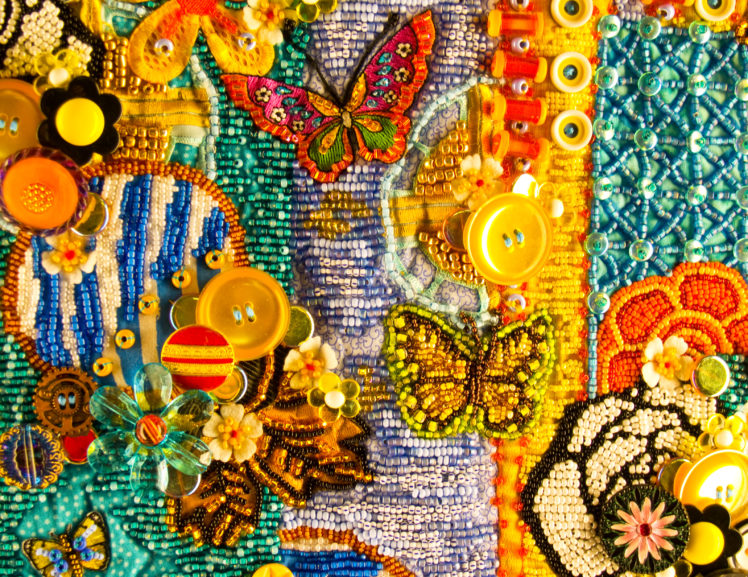psychedelic, Bokeh, Butterfly HD Wallpaper Desktop Background