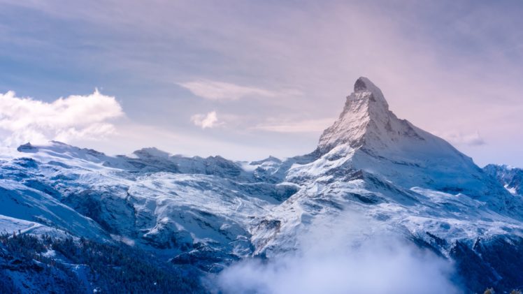 winter, Mountain HD Wallpaper Desktop Background
