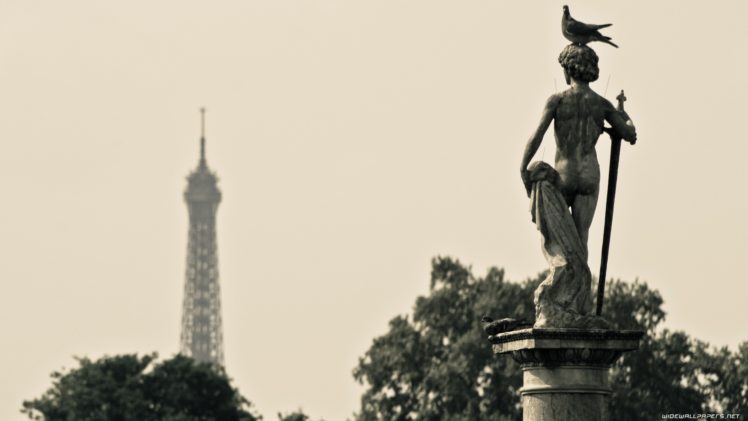 paris, Cityscapes, Statues, Travel HD Wallpaper Desktop Background