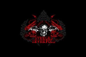 music, Avenged, Sevenfold, Dark, Skull
