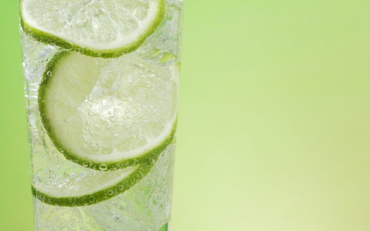 green, Fruits, Limes, Cocktail, Drinks, Simple, Background, Green, Background HD Wallpaper Desktop Background