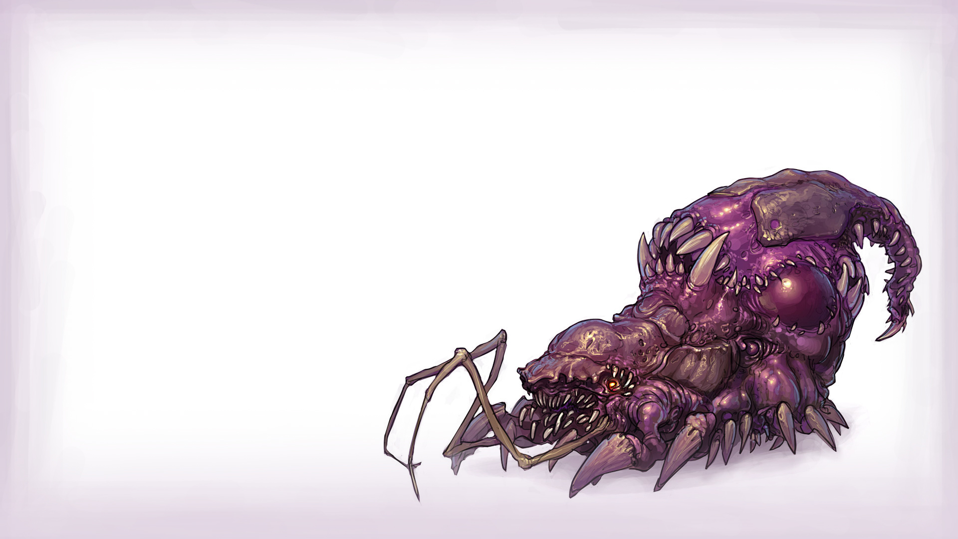 video, Games, Zerg, Artwork, Starcraft, Ii, Simple, Background Wallpaper