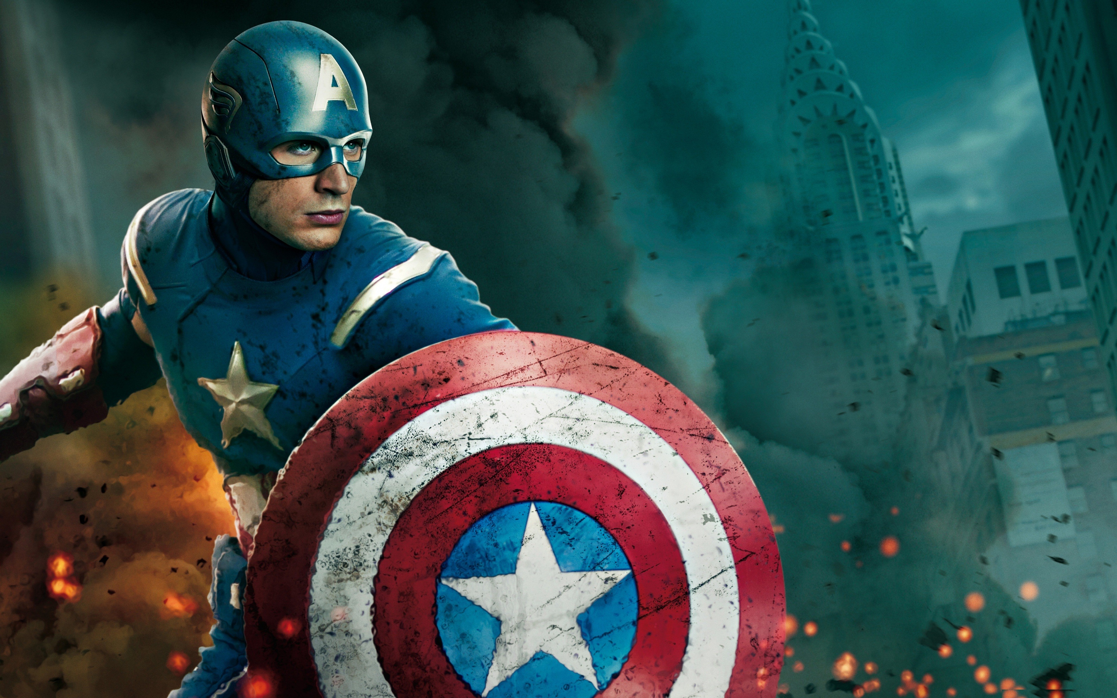 captain, America, Superheroes, Shield, Chris, Evans, Movie, Posters, Steve, Rogers, The, Avengers,  movie Wallpaper