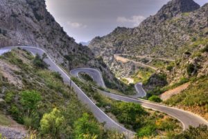 mountains, Landscapes, Nature, Spain, Roads, Curves, Loops, Fantastic