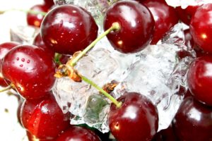 ice, Cherries