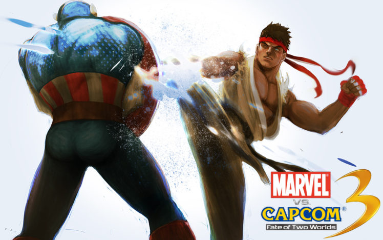 video, Games, Captain, America, Capcom, Marvel, Comics, Marvel, Vs, Capcom HD Wallpaper Desktop Background