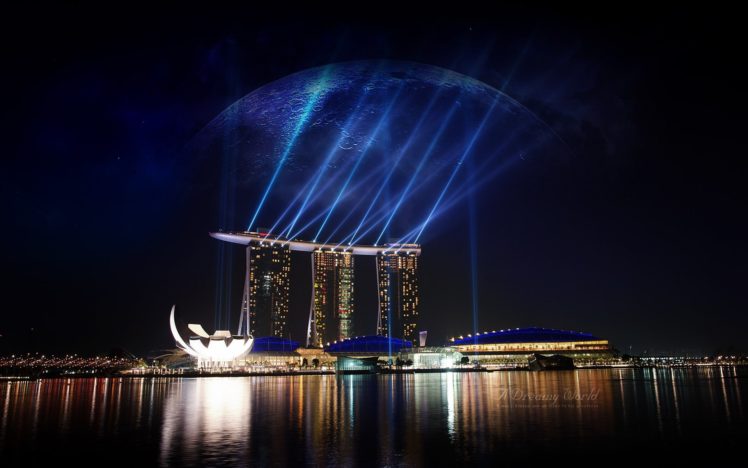 cityscapes, Singapore HD Wallpaper Desktop Background