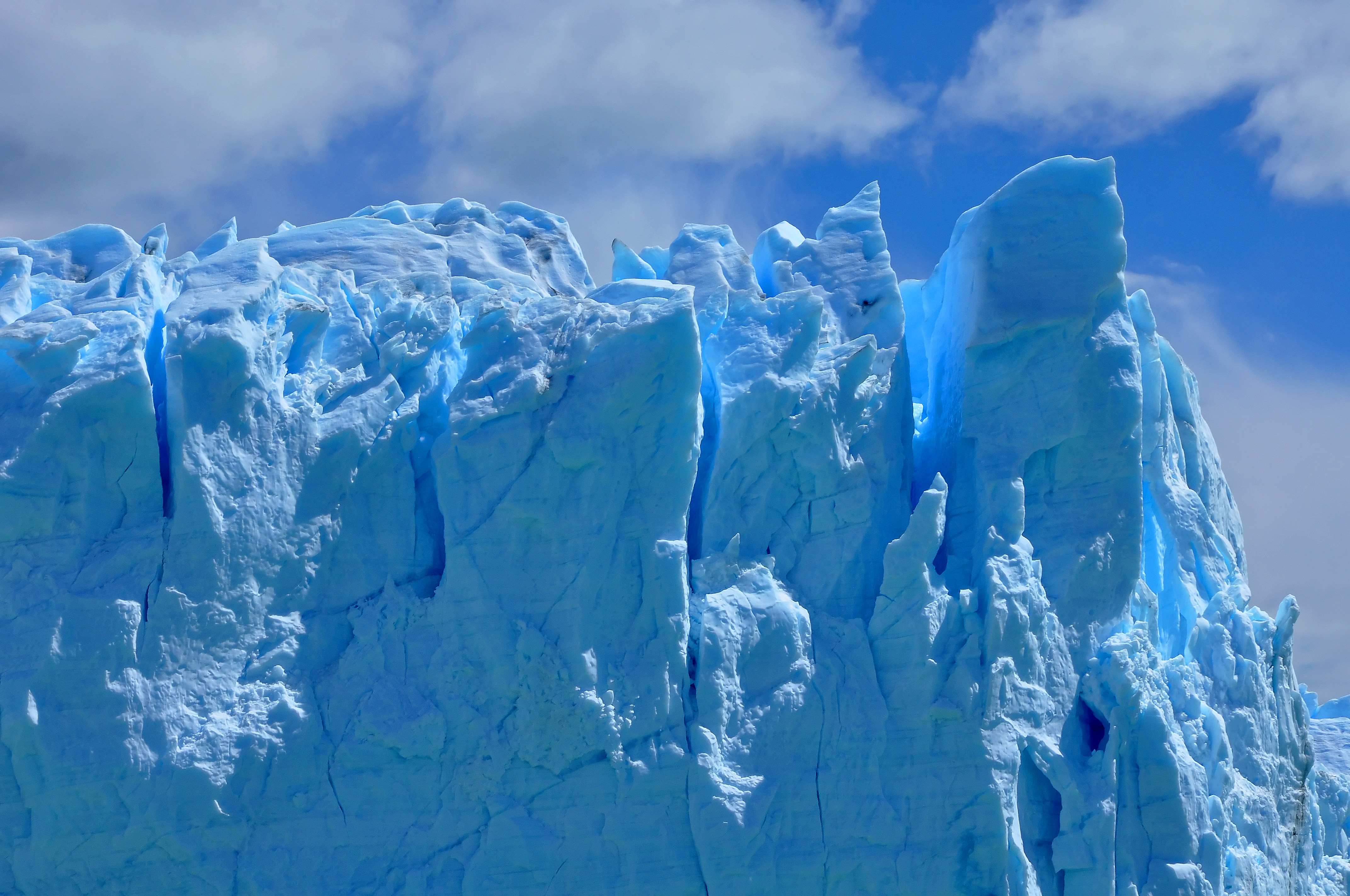 glacier, Calving, Winter, Ice, Snow Wallpaper