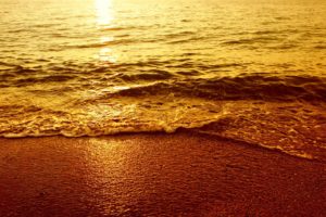 water, Ocean, Beach, Orange