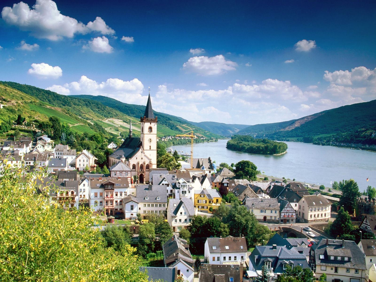germany, Rhine Wallpaper