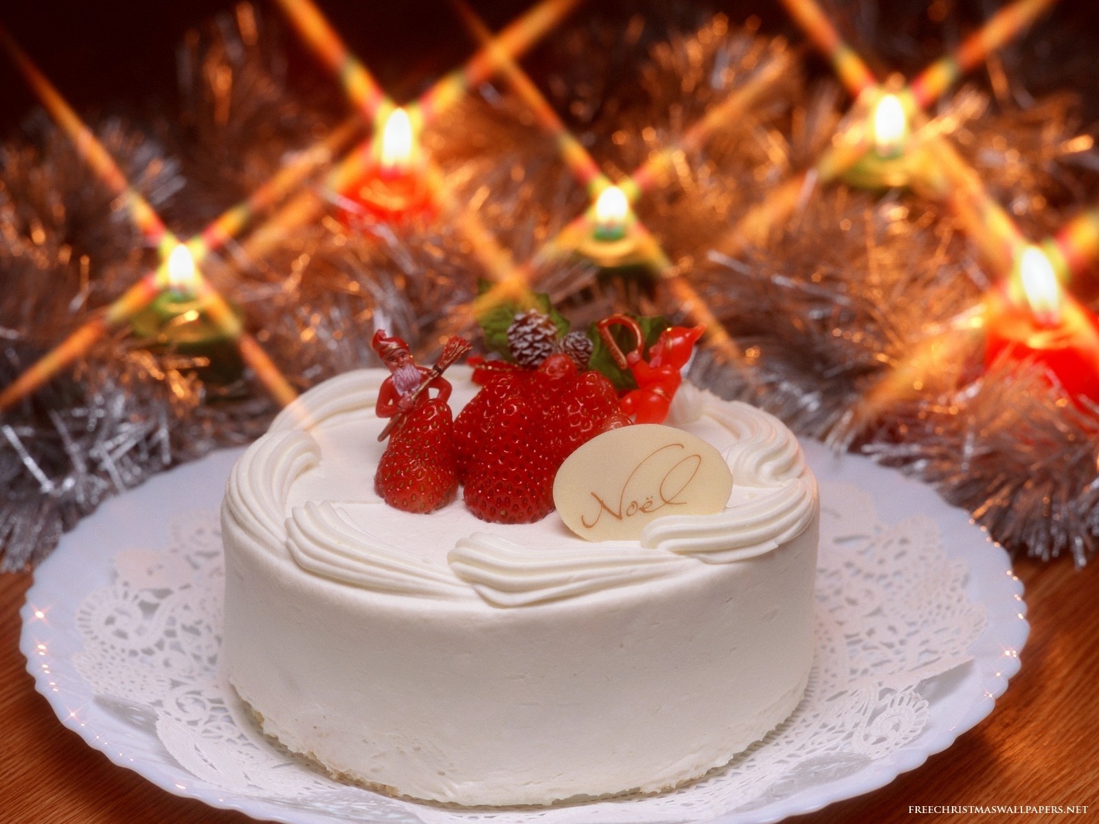 love, Flowers, Christmas, Sweets, Cake Wallpaper