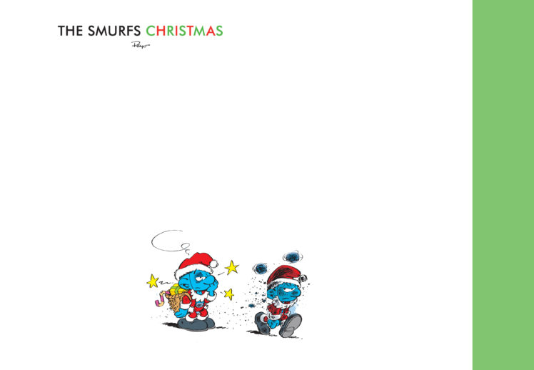 holiday, Christmas, Smurfs HD Wallpaper Desktop Background