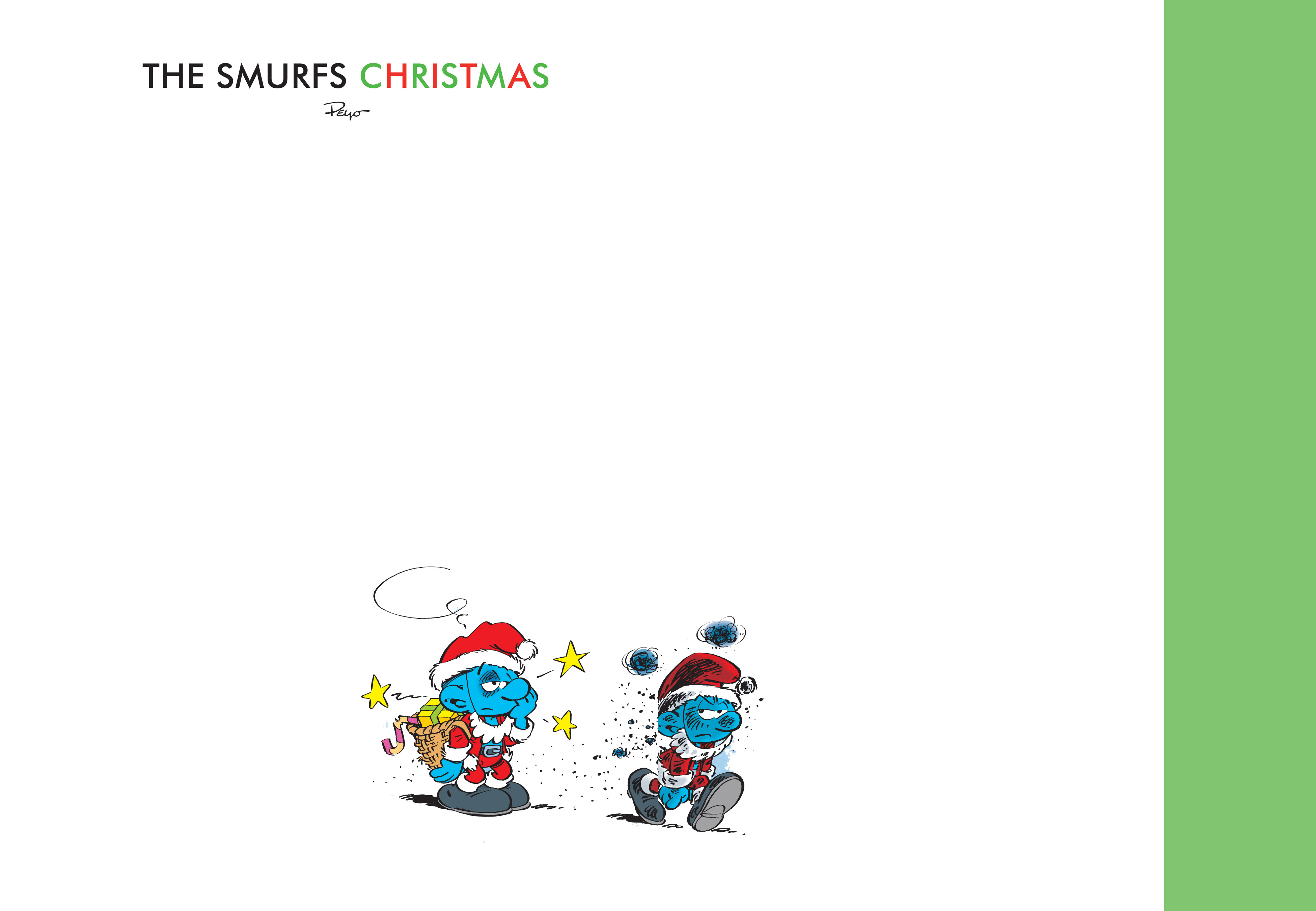 holiday, Christmas, Smurfs Wallpaper