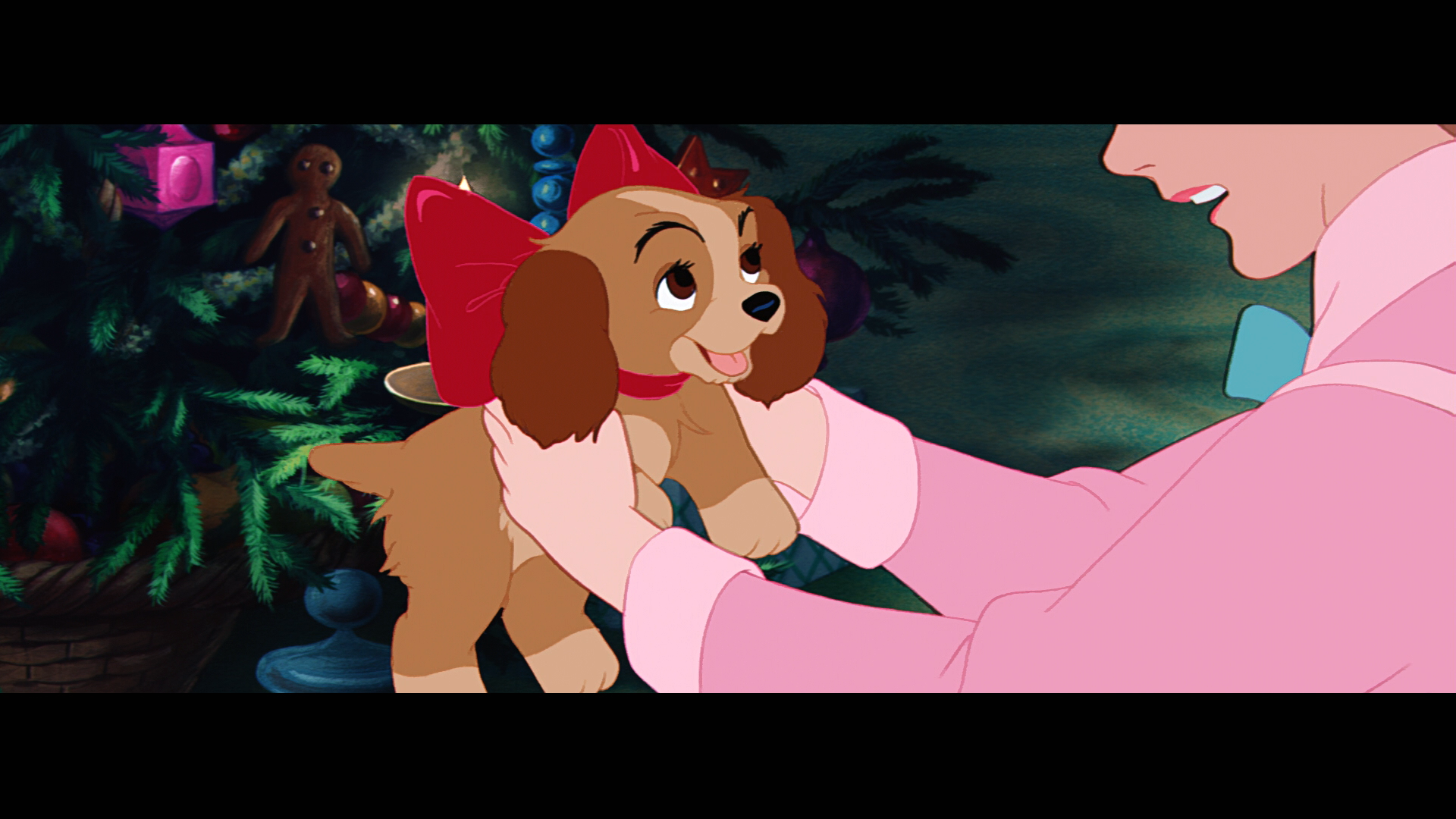 lady, And, The, Tramp, Disney, Christmas, Gd Wallpaper