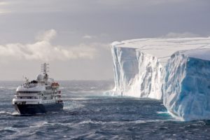 antarctica, Liner, Iceberg, Ice, Sea, Ship, Boat, Winter