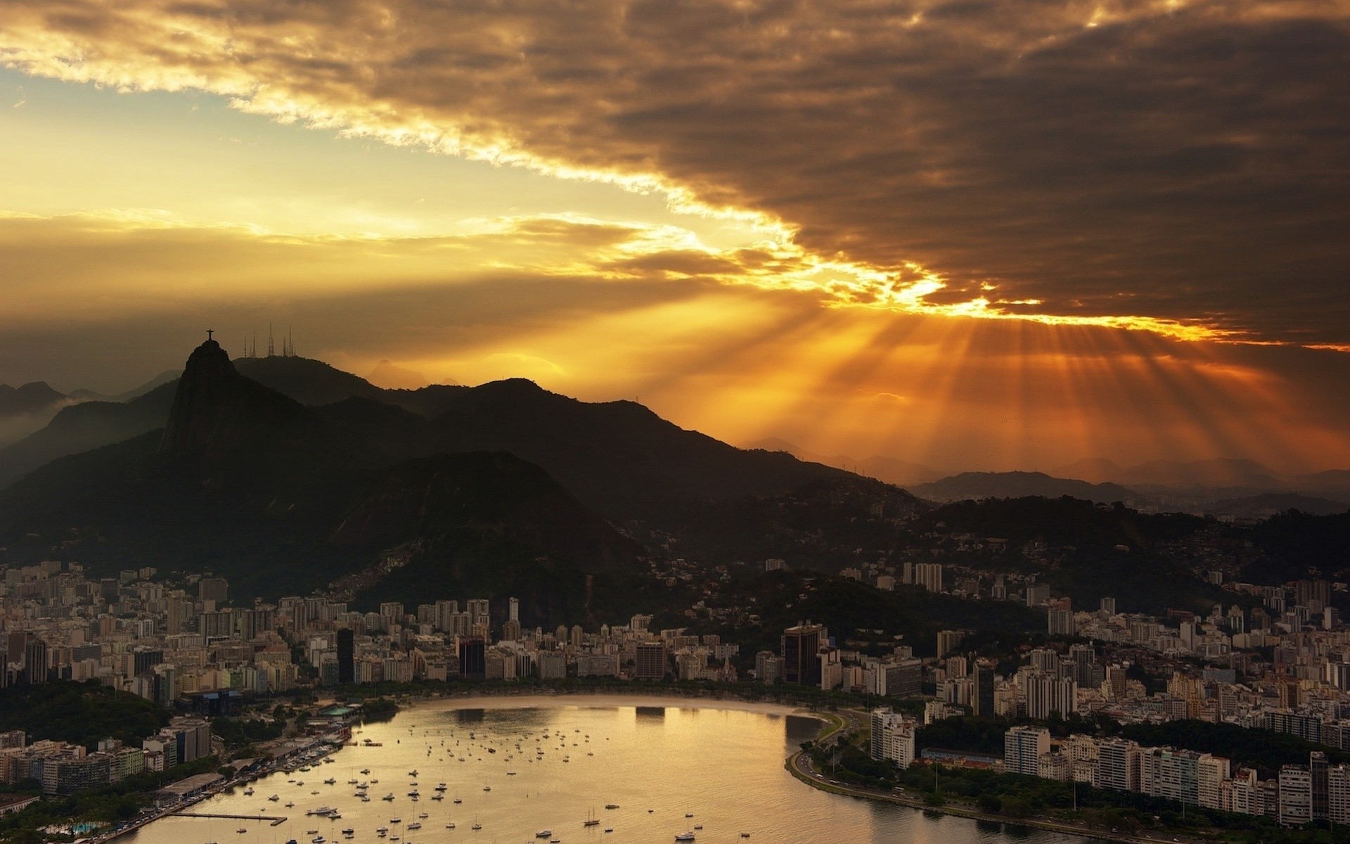 landscapes, Cityscapes, Buildings, Rio, De, Janeiro, City, Skyline Wallpaper