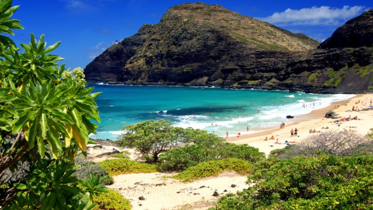hawaii, Parks, Oahu, Beaches HD Wallpaper Desktop Background