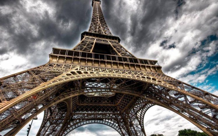 eiffel, Tower, Paris, Skies HD Wallpaper Desktop Background