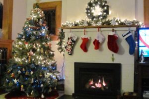 christmas, Fireplace, Fire, Holiday, Festive, Decorations, Rh
