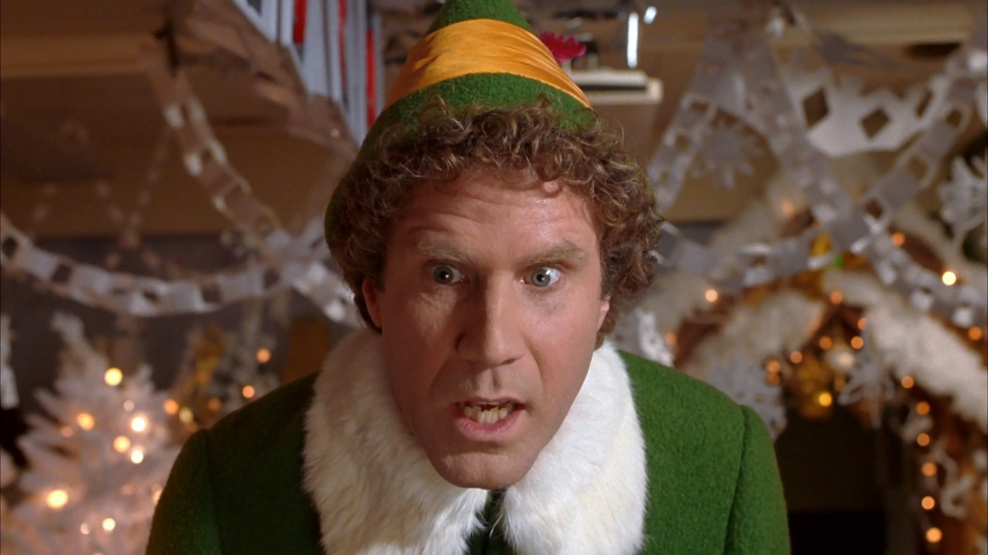 elf, Comedy, Christmas Wallpaper