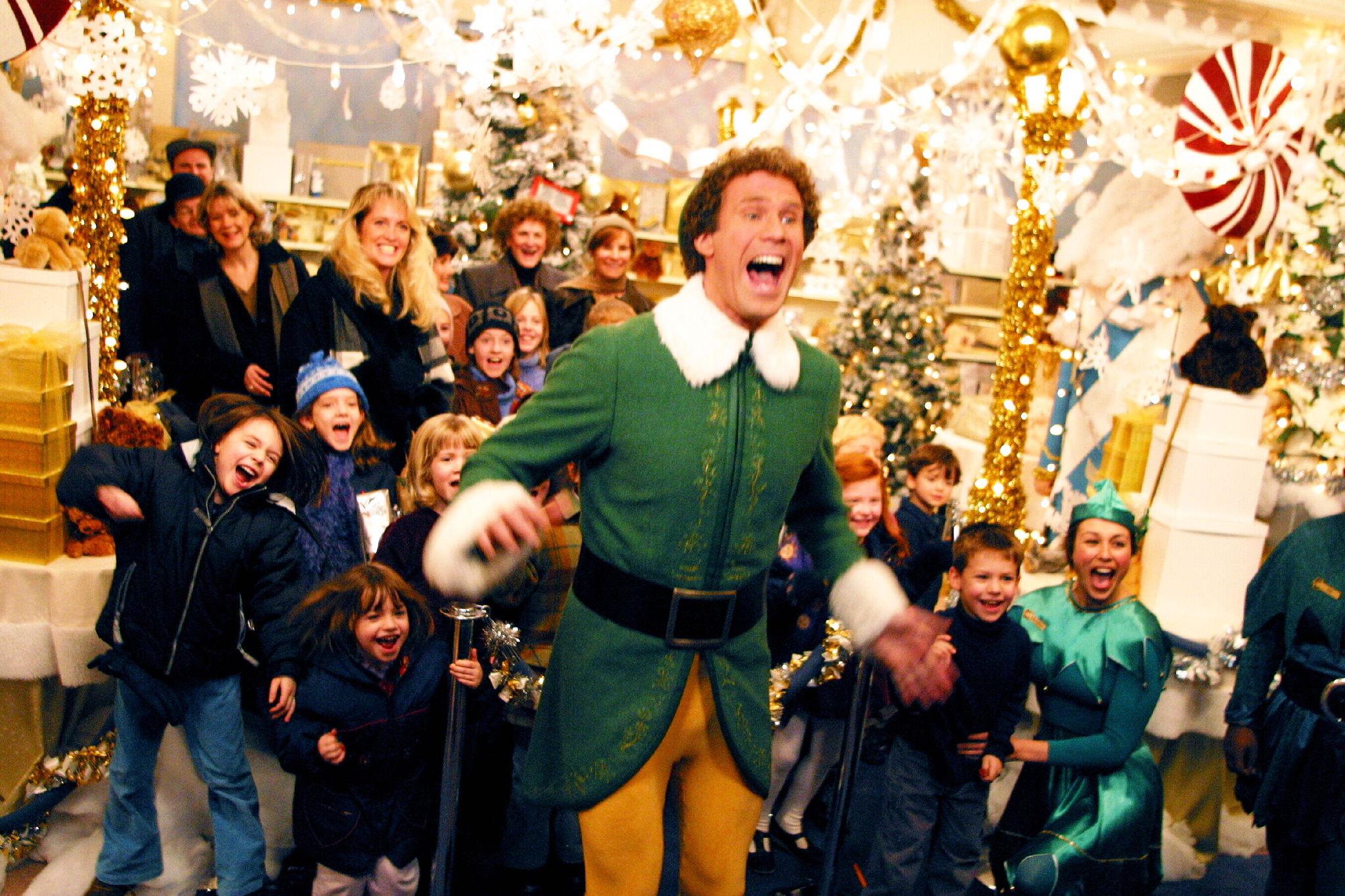 elf, Comedy, Christmas Wallpaper