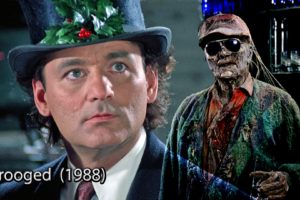 scrooged, Comedy, Christmas, Zombie, Dark, Poster