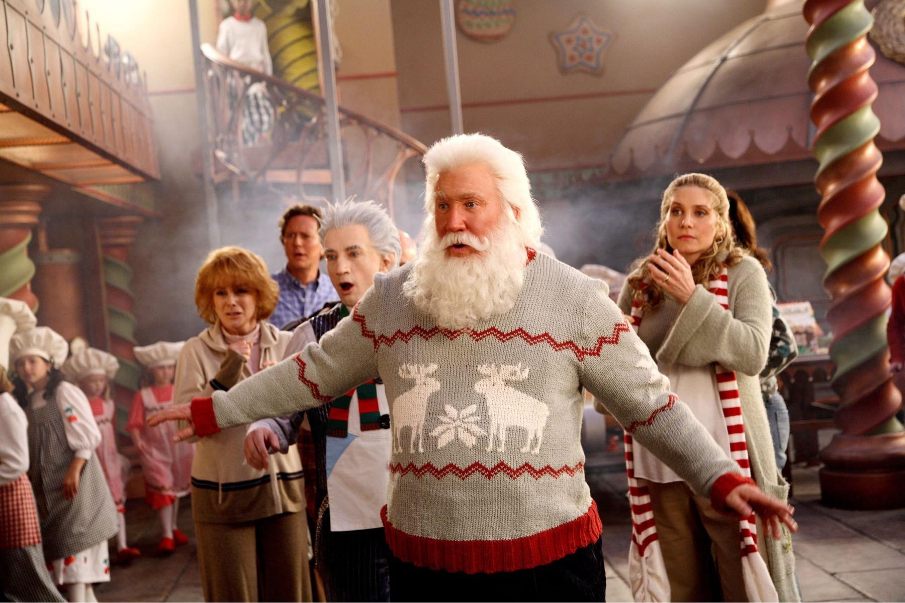 the santa clause, Comedy, Christmas, Santa, Clause, Ew Wallpaper