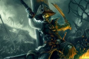 video, Games, Pirates, Weapons, Skeletons, Battles, Artwork