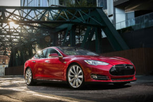 2014, Tesla, Model, S, Supercar