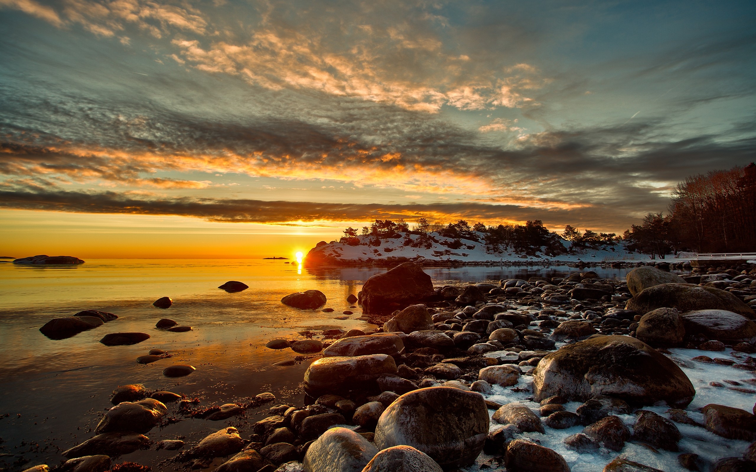 sunset, Landscapes, Nature, Hdr, Photography Wallpaper