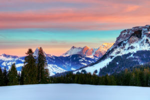 alps, Winter, Switzerland, January, Mountain