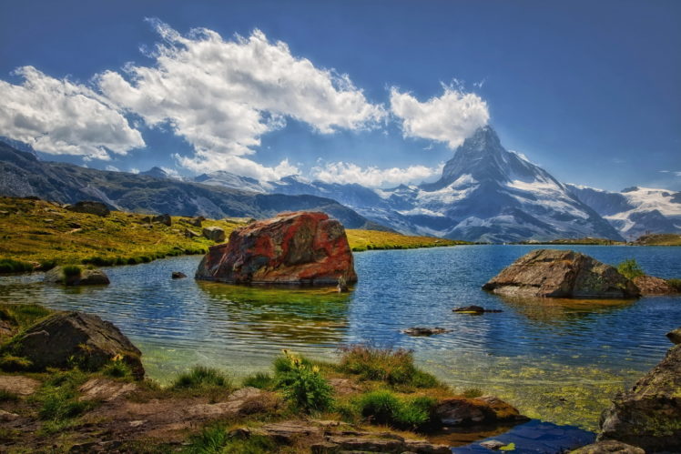 coast, Switzerland, Mountains, Zermatt, Nature HD Wallpaper Desktop Background