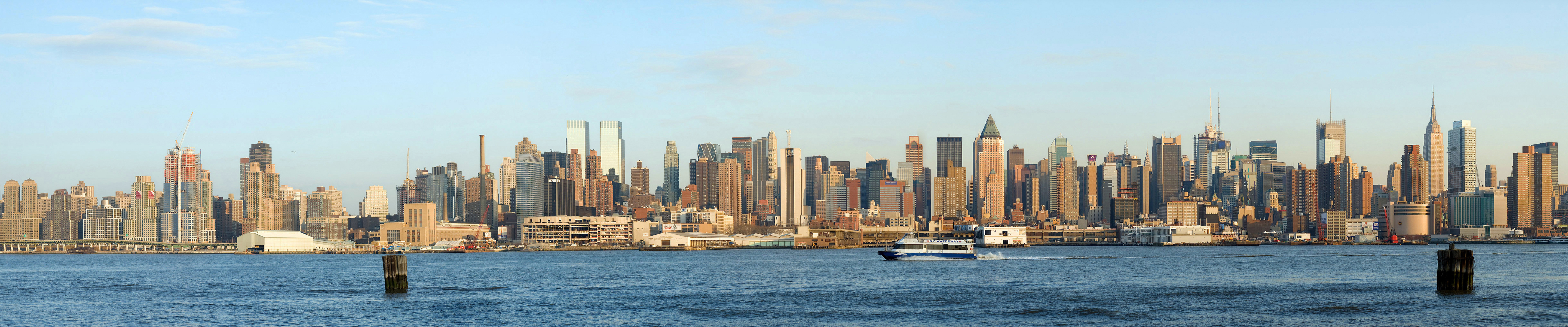 new, York, Manhattan, Hudson, River, Bay Wallpaper