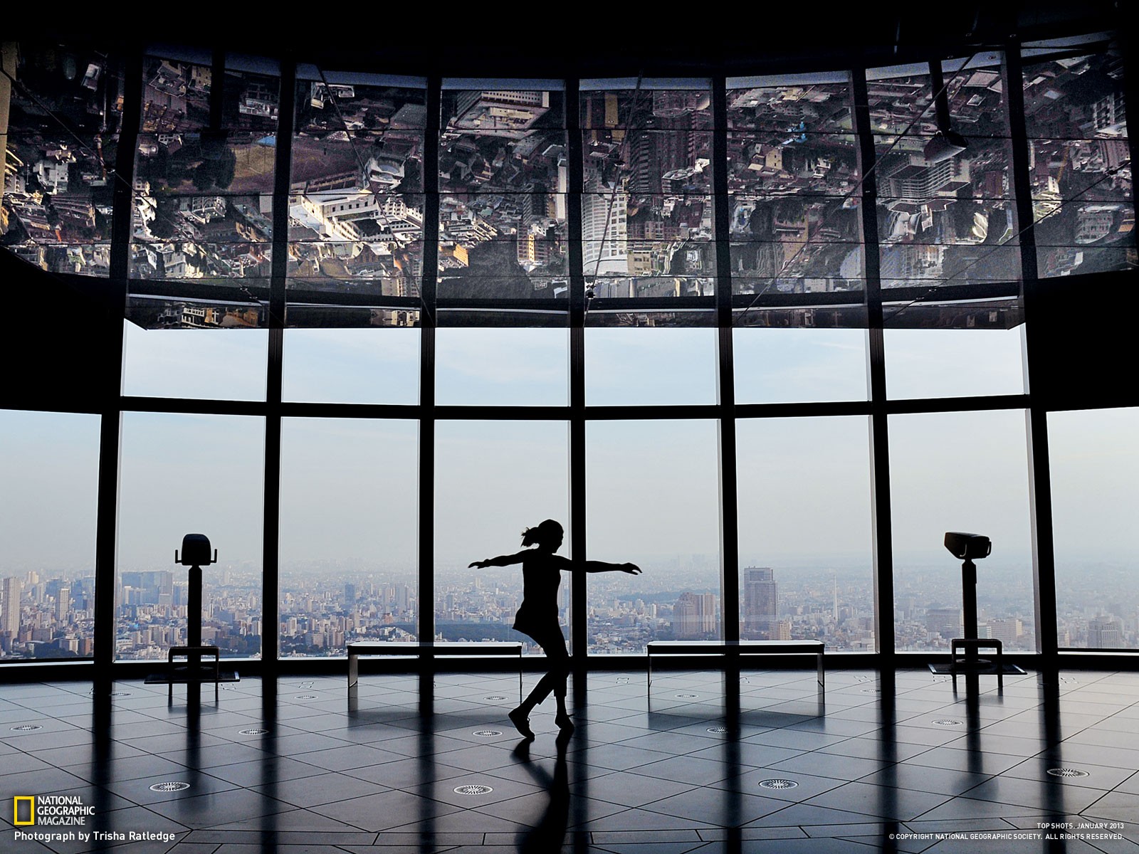 tokyo, Tower, Silhouettes, National, Geographic, Window, Panes Wallpaper