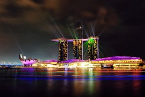 nature, Buildings, Singapore, Cities