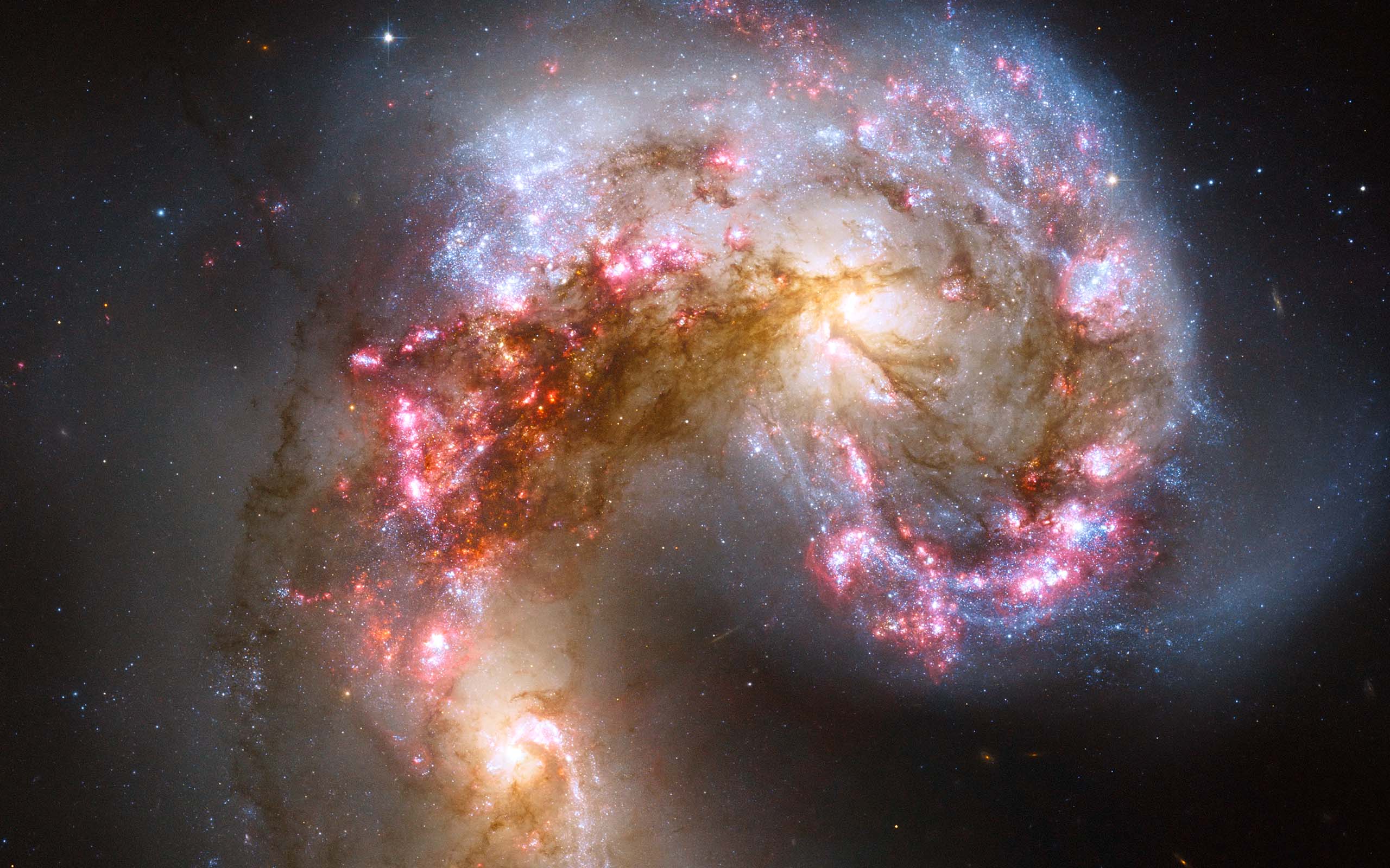 antennae, Galaxies Wallpaper