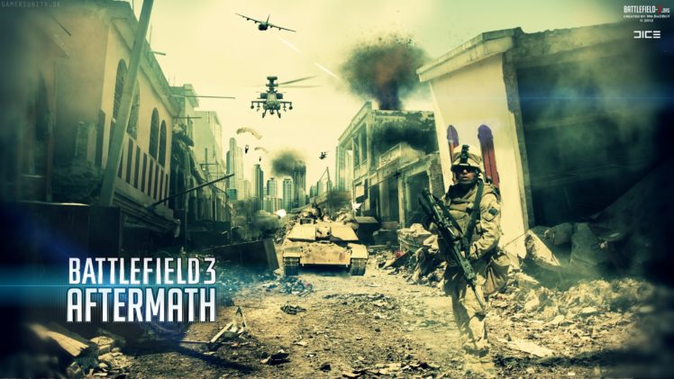 battlefield, 3, Aftermath HD Wallpaper Desktop Background