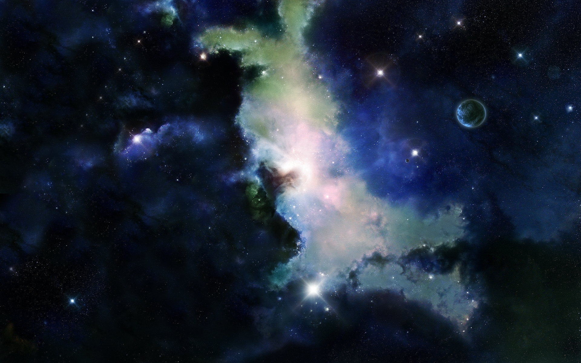 outer, Space, Galaxies Wallpaper