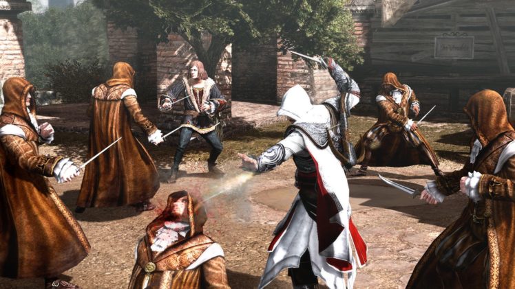 assassins, Creed, Assassins, Creed, Brotherhood HD Wallpaper Desktop Background